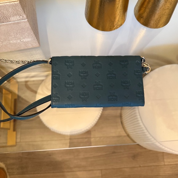 Teal Crossbody MCM Bag - Picture 8 of 8